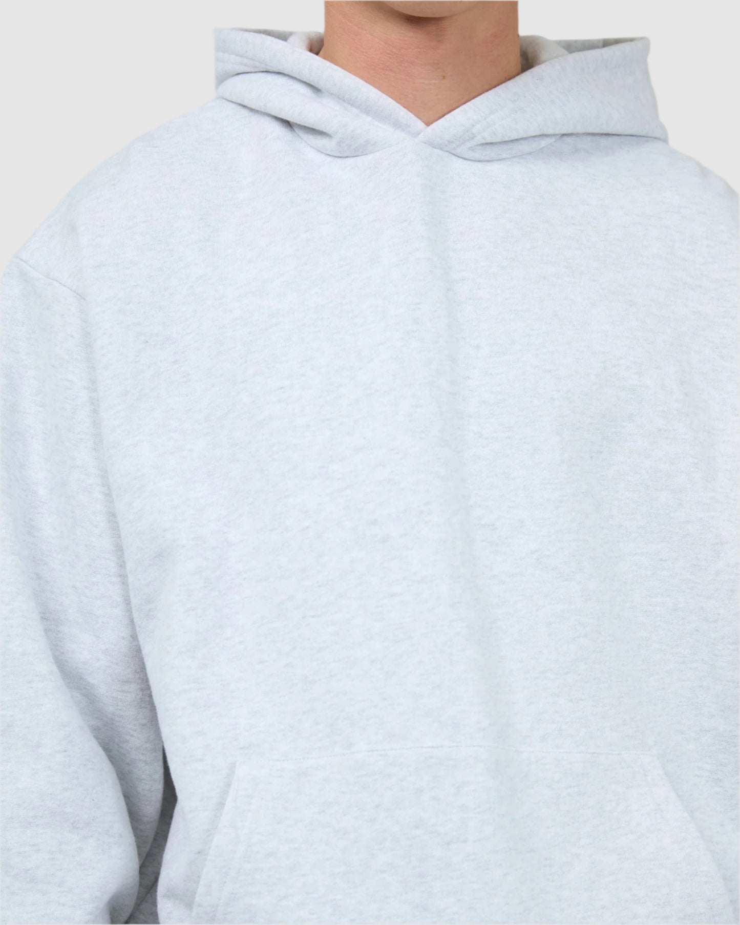Essential Hoodie - Grey Marl