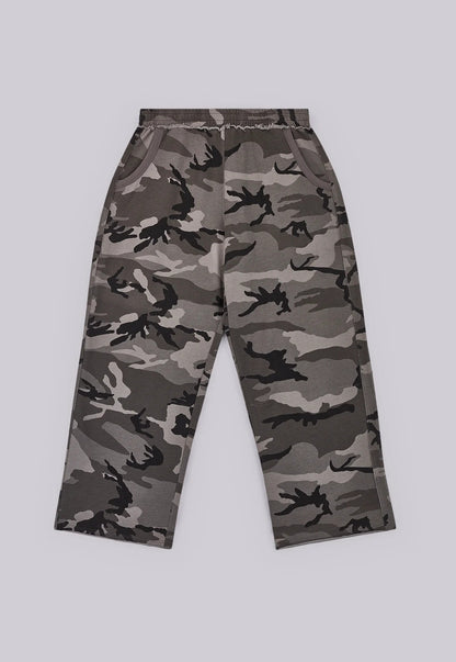 Baggy Sweat Pants - Camo