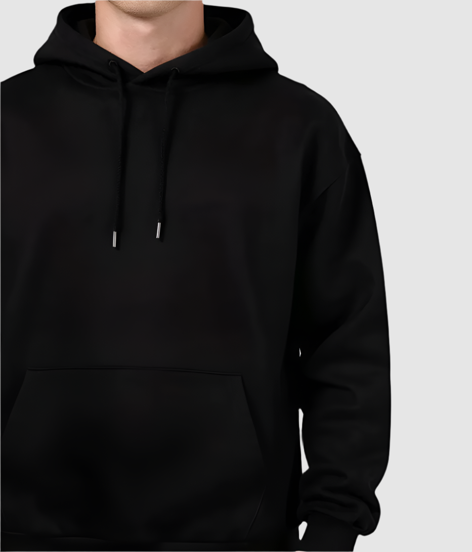 Essential Hoodie - Black