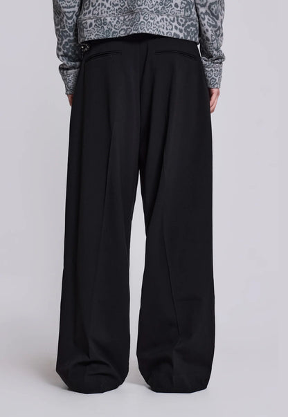 Baggy Suit Pants - Black