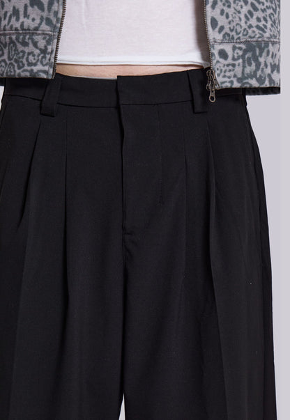 Baggy Suit Pants - Black