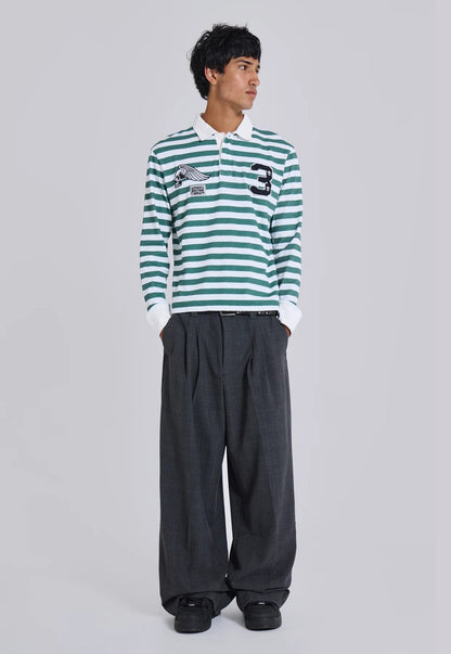Baggy Suit Pants - Grey