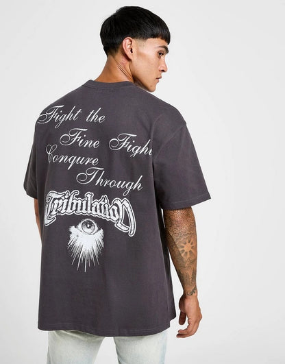 Tribulation Tee - Vintage Black