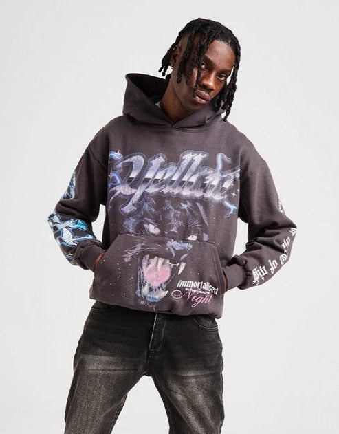 Immortal Hoodie - Vintage Black