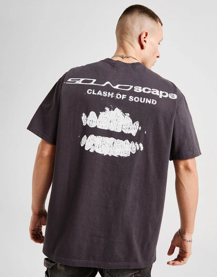 Soundscape Tee - Vintage Black