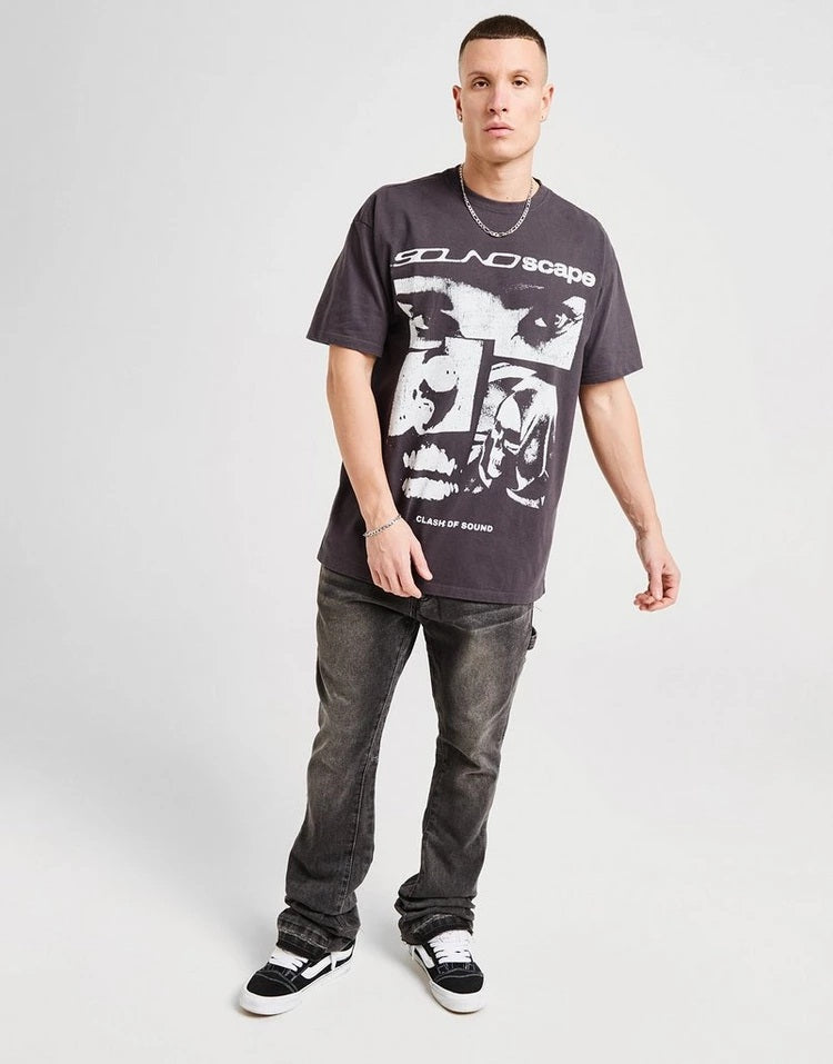 Soundscape Tee - Vintage Black