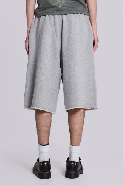 Baggy Sweat Shorts - Grey