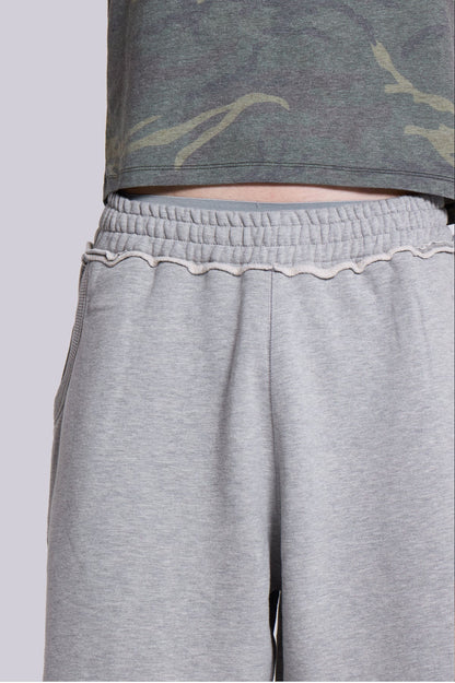 Baggy Sweat Shorts - Grey